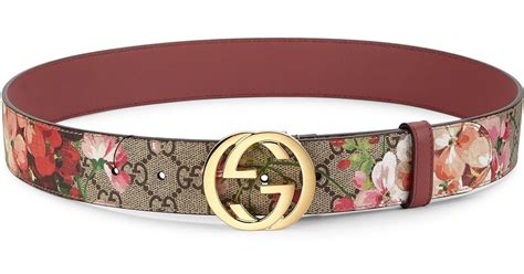 gucci belt flowers